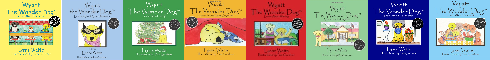 Wyatt the Wonder Dog books-x200