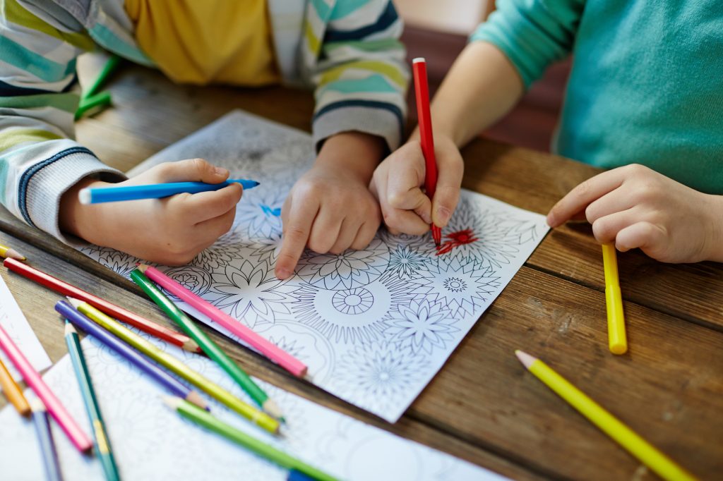 coloring mandalas