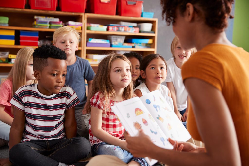 kids and story time