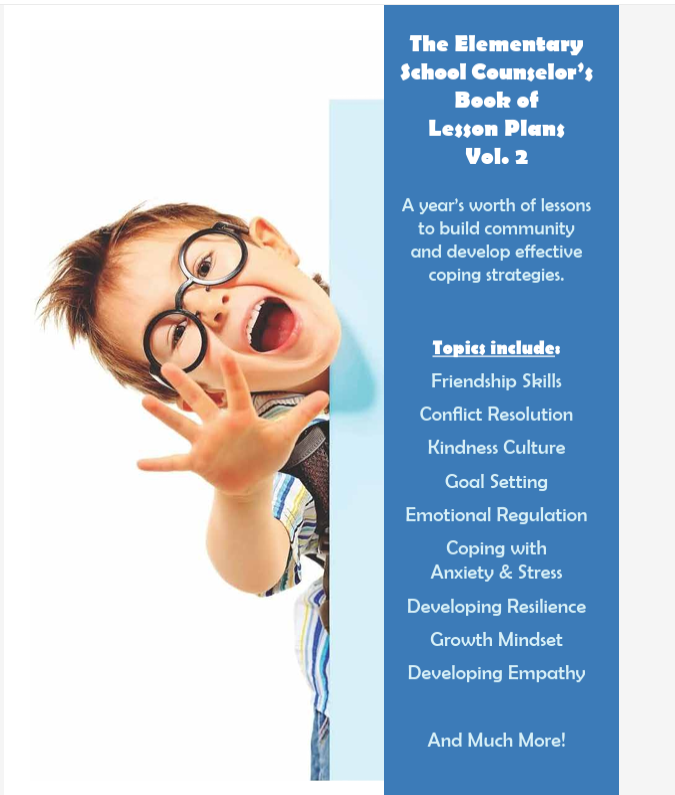 school counselor lesson plans vol 2
