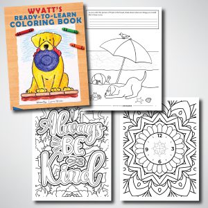 Wyatt's Ready to Learn Coloring Book