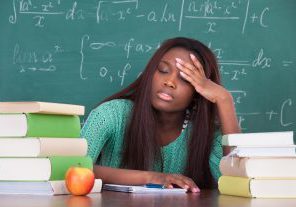 tired teacher